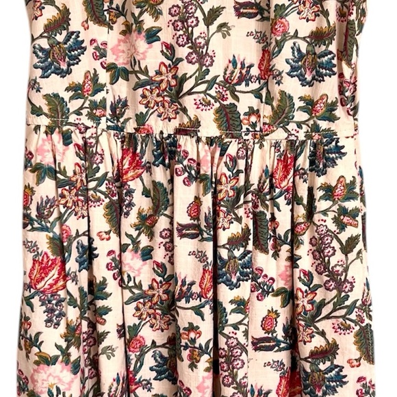 Madewell Sleeveless Garden Vine Floral Dress - Picture 8 of 10
